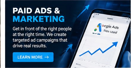 Paid ads and marketing service